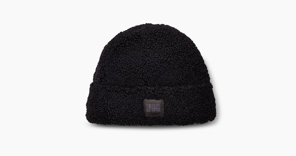 Ugg Beanies Canada - Ugg Women's Sherpa Cuff Black